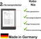 Screenprotector Geschikt voor Kobo Nia - 2 stuks - Made in Germany