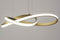 Lumidora Hanglamp 74659 - SPIKE - LED 30.0 Watt 2700 Lumen 2700 Kelvin - Goud Messing - Metaal - ⌀ 60 cm