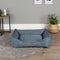 Scruffs Manhattan Stijlvolle en Comfortabele Hondenmand - Denim Blauw - Medium 60 x 50 cm