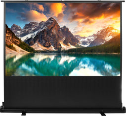 Maclean MC-964 - Draagbaar projectiescherm - 100'' 16:9 - Zwart