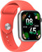 DCU Advance Tecnologic - Smartwatch - Afstand Bloeddruk Hartslagsensor - Zilver Rood Wit