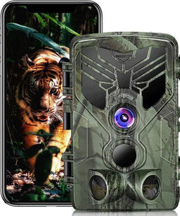 Denver WCT8020W - Wildcamera - Nachtzicht - FULL HD - Waterdicht - WiFi - Live beelden (APP)