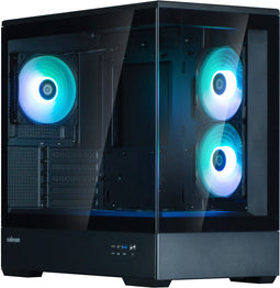 Zalman P30 V2 - ATX Semi-toren doos - USB 3.2 USB-C 3.2 Gen 2 - Zwart