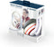 Gembird MHS-03-WTRD - Over-Ear Headset met Microfoon - Comfortabele oorkussens - Rood/Wit