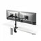 V7 DM1GCD - Bureaumount - 2x Schermstandaard Pivot 90° en Verticaal Kantelbaar - Max. 32