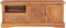 vidaXL - Tv-meubel - 100x30x40 - cm - massief - teakhout