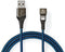 Nedis GCTB39300AL20 - Data- en oplaadkabel - 180° draaibare aansluiting - Blauw Zwart