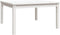 vidaXL Tuintafel 82,5x82,5x45 cm massief grenenhout wit