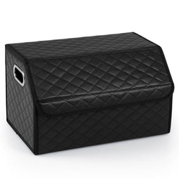 Coast Kofferbak Organizer - Opvouwbare Auto Opbergbox 35L met Deksel en Verdeelvak - Zwart