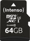 SD Micro SD Card 64GB Intenso SD-HC UHS-I Professional