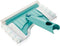 Leifheit Flexipad - Bad- en tegelwisser - 360° draaibaar - Turquoise/Wit