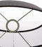 Light & Living - Lampenkap LIVIGNO - 40x35x39cm - Zwart