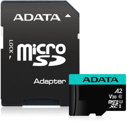 Adata Premier Pro - microSDXC UHS-I U3 Class 10 (V30S) - 64GB - Lezen 100MB/s