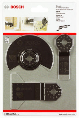 Bosch 2 608 662 343 - Carbide segmentzaagblad Grout - HCS schaafijzer Grout - BIM invalzaagblad Wood and Metal (1x)