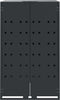 vidaXL - Containerberging - 4 - containers - 276x79x117 - cm - staal - antraciet