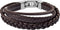 Fossil JF03190040 - Heren Armband - Bruin Leren - 195 mm