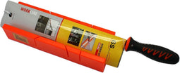 GS - Verstekbak 55 mm met kapzaag 300 mm - Ergonomische softgrip handgreep