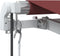 vidaXL - Luifel - automatisch - uittrekbaar - met - LED - 350x250 - cm - bordeauxrood