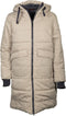 Life Line Howitt Fake Down Parka Dames Beige Maat 3xl
