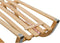 Enero - houten kinder slee - met rugsteun - max belasting: 50KG