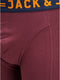 JACK&JONES ADDITIONALS JACLICHFIELD TRUNKS - Heren Onderbroek - 3-pack - Burgundy (3 stuks)