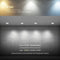 V-TAC VT-17018-W - LED Down Light - Bridgelux - 18W - 1860 Lumens - 3IN1 - Wit/Zwart