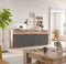 Mason dressoir 4 deuren, 1 lade eik decor / Dressoir Mason
