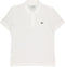 Lacoste Heren Poloshirt - Katoen - Maat L - Wit