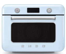 SMEG COF01PBEU - Vrijstaande Combi-stoomoven - Stoom- en heteluchtfunctie - Pastelblauw