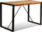 vidaXL - Eettafel - 120 - cm - massief - gerecycled - hout