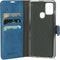 Mobiparts Galaxy A21s (2020) - Classic Wallet Case - Ruimte voor pasjes - Blauw