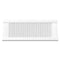 vidaXL - Kastdeur - louvre - design - 69x29,5 - cm - wit