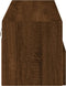 vidaXL - Tv-wandmeubel - 100x30x30 - cm - bewerkt - hout - bruin - eikenkleur