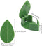 Multifunctionele Plantenclips - Voor Klimplanten en Wanddecoratie - 60 Stuks, Groen & Wit, voor Tuin en Thuis