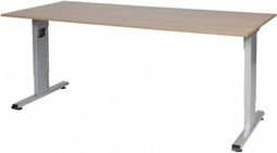 Verstelbaar Bureau - 180x80 robson - alu frame