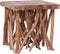 vidaXL - Salontafel - takken - 40x40x40 - cm - gemengd - gerecycled - hout