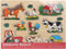 Small Foot - Houten Noppenpuzzel Boerderij, 9st.