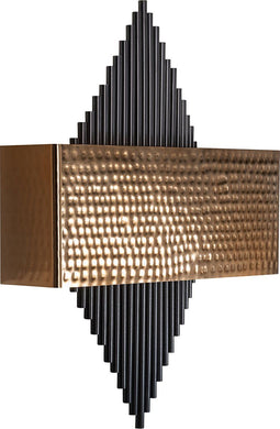 Richmond Wandlamp Loua (Black/gold)