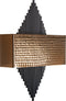 Richmond Wandlamp Loua (Black/gold)