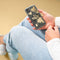 iMoshion Hoesje Geschikt voor Samsung Galaxy A41 Hoesje Siliconen - iMoshion Design hoesje - Transparant / Meerkleurig / Goud / Let's Go Travel