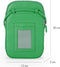 Telefoontasje Dames Crossbody - Selencia Telefoontasje Sports Luxe - Universeel Schoudertasje telefoon - Groen