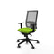 Piqueras y Crespo 1D066G0 - Bureaustoel - Verstelbare hoogte met armleuning - Pistache
