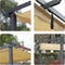 Angel Living Aluminium Pergola 3 x 3 m - Intrekbaar Dak - Water- & UV-bestendig - Beige