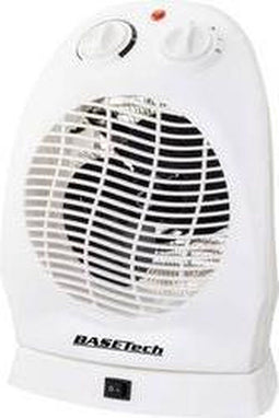 Basetech BT-2268547 - Ventilatorkachel 2000 W - 3-in-1 met oscillatie - Wit
