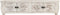 vidaXL - Tv-meubel - 140x30x35 - cm - massief - mangohout - wit