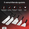 Lugia BBQ Accessoires Set - 34 delig - RVS Gereedschap - Barbecue Tang Spatel Borstel Schraper - Zwart