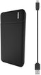 T'nB PBU10000 - Powerbank - 10.000mAh - 2x USB-A uitgangen - USB type-C
