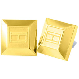 Tommy Hilfiger 2700646 - Oorbellen Dames - Roestvrij staal 1 cm - Goud