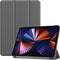Just in Case iPad Pro 12.9 (2021) - Smart Tri-Fold Hoes - Auto-wake functie - Grijs