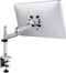 SpeaKa Professional SP-1624924 - SuperSwivel Monitor-tafelbeugel - Zwenkbaar 360° en Kantelbaar 105° - Zilver
